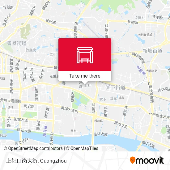 上社口岗大街 map
