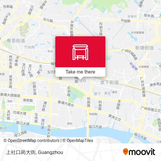 上社口岗大街 map