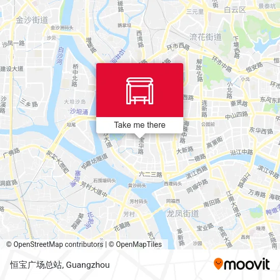 恒宝广场总站 map