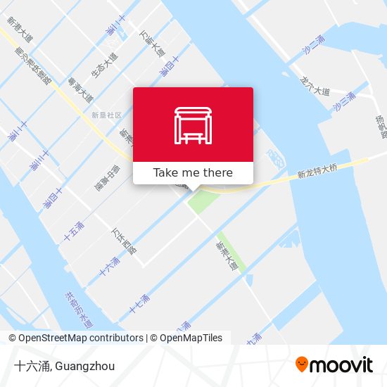 十六涌 map