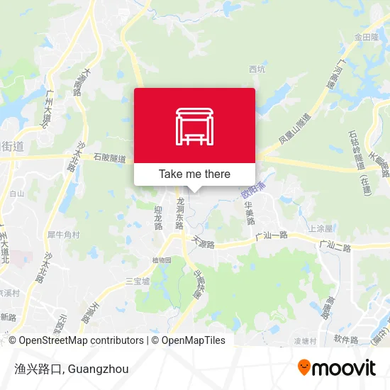 渔兴路口 map