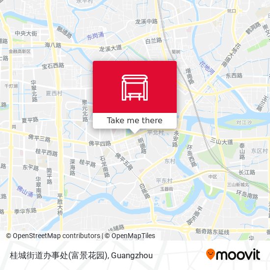 桂城街道办事处(富景花园) map