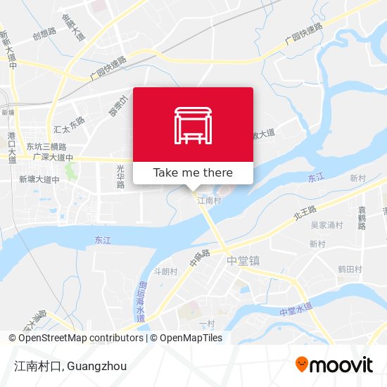 江南村口 map