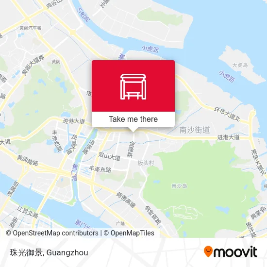 珠光御景 map
