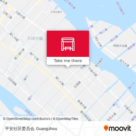 平安社区委员会 map