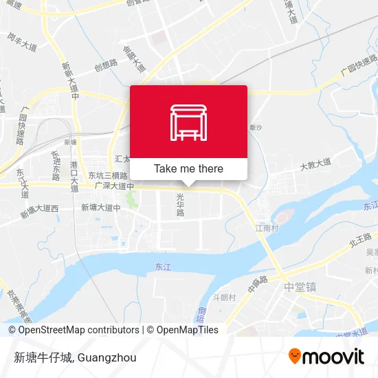 新塘牛仔城 map