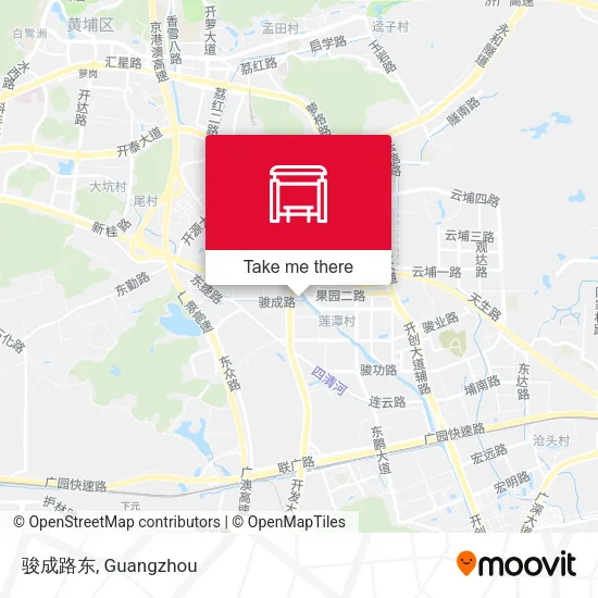 骏成路东 map