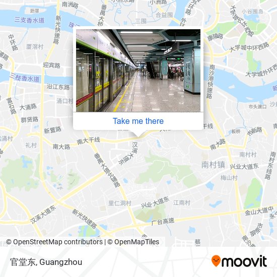 官堂东 map