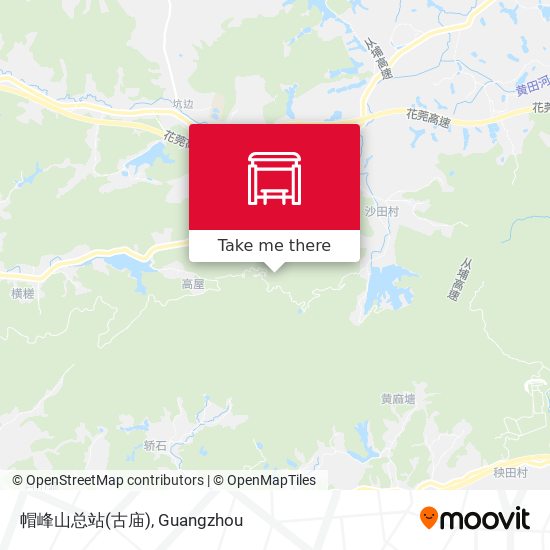 帽峰山总站(古庙) map
