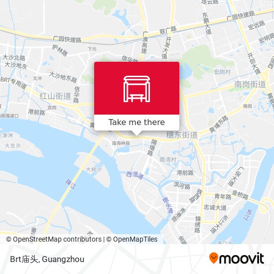 Brt庙头 map