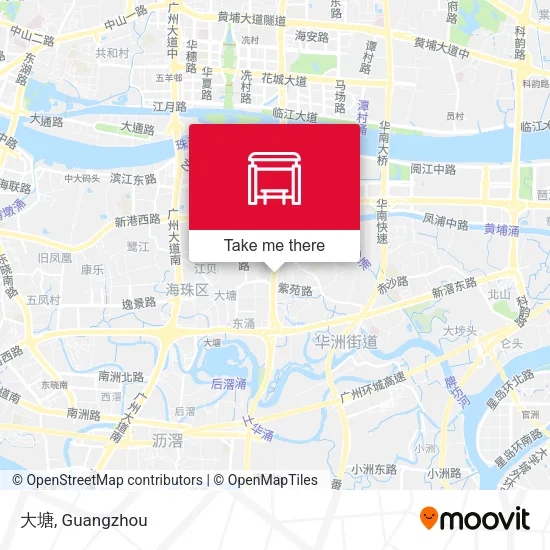 大塘 map