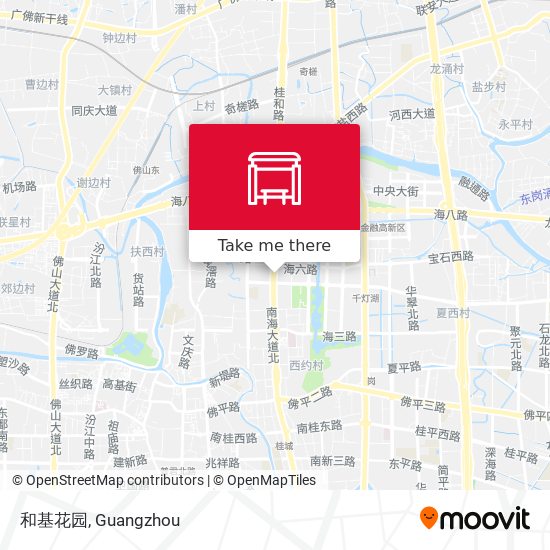 和基花园 map