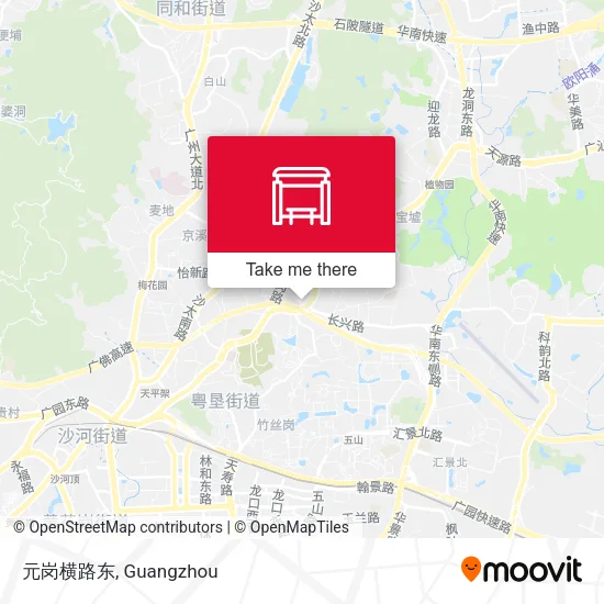 元岗横路东 map