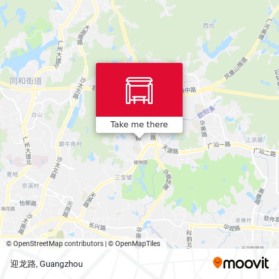 迎龙路 map