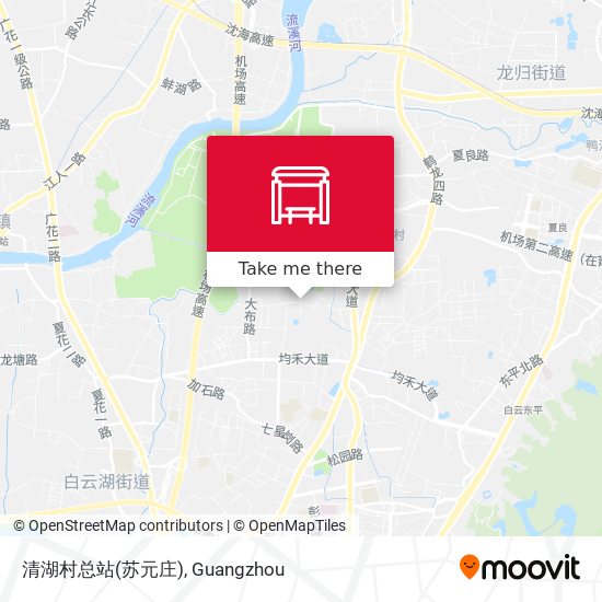 清湖村总站(苏元庄) map