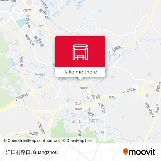 洋田村路口 map