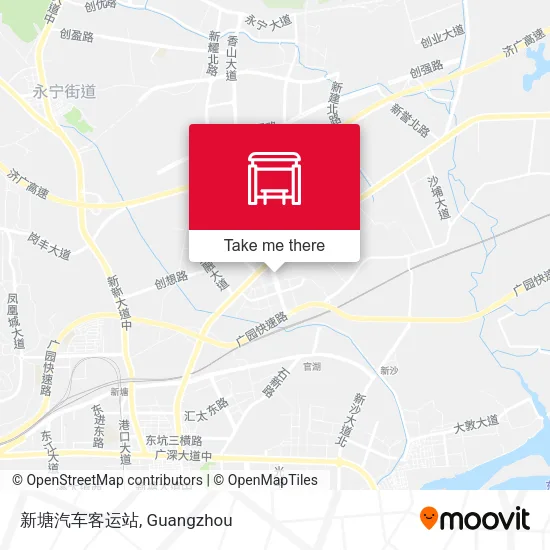 新塘汽车客运站 map