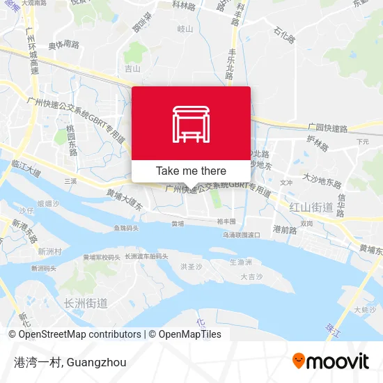 港湾一村 map