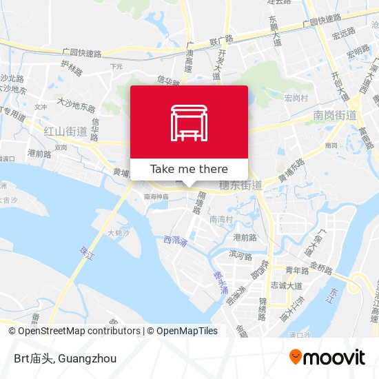 Brt庙头 map
