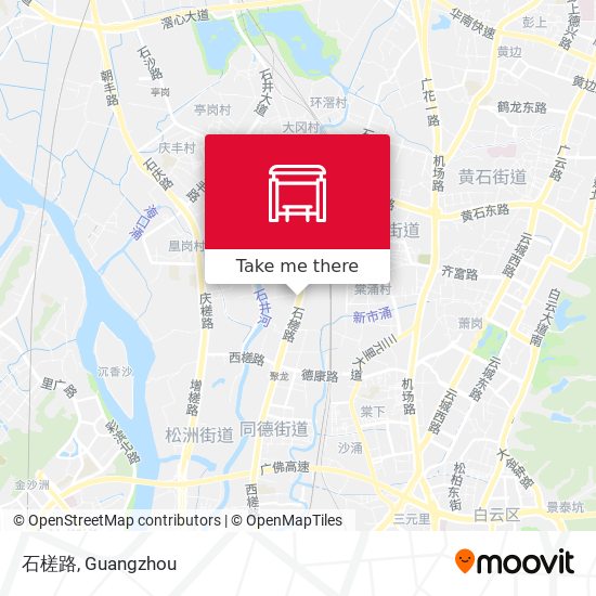 石槎路 map