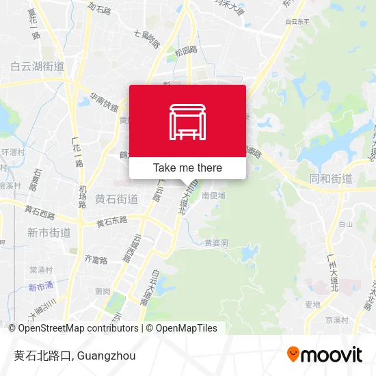 黄石北路口 map