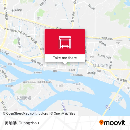 黄埔港 map