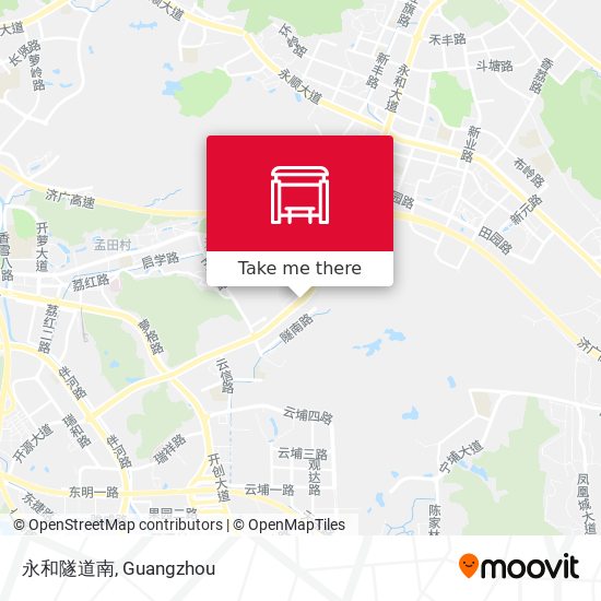 永和隧道南 map