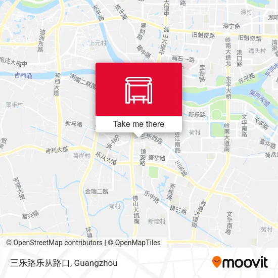 三乐路乐从路口 map