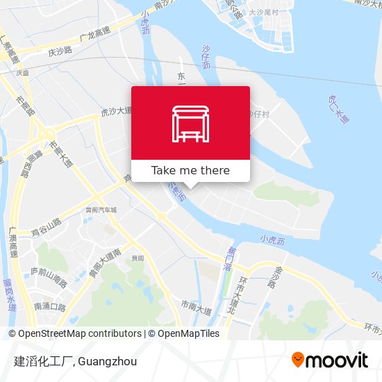建滔化工厂 map