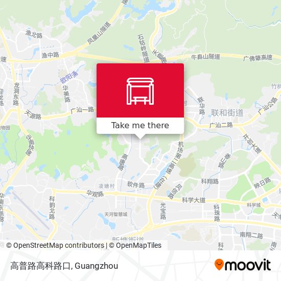 高普路高科路口 map