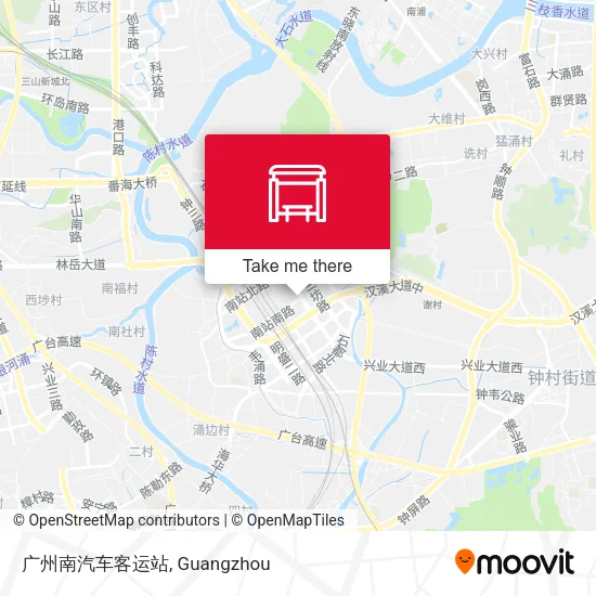 广州南汽车客运站 map