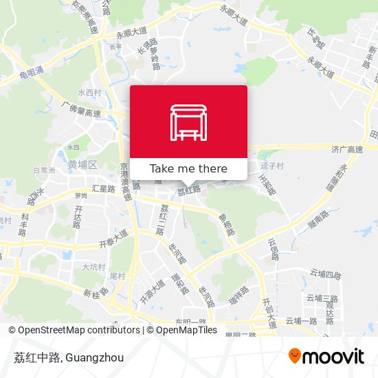 荔红中路 map