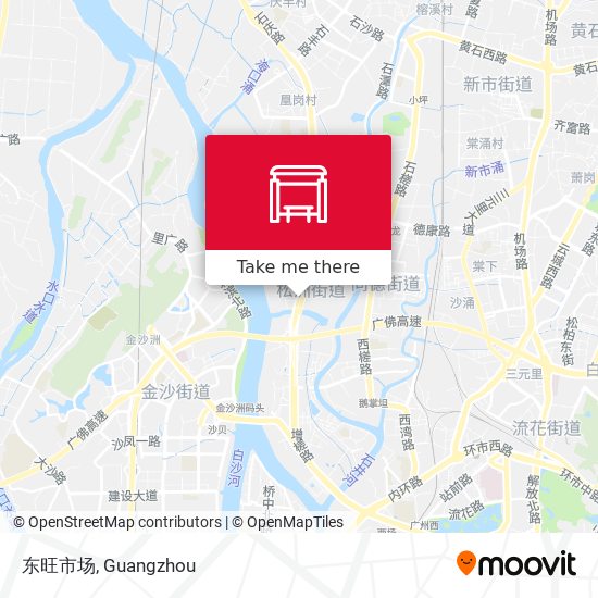 东旺市场 map