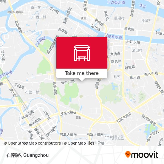 石南路 map