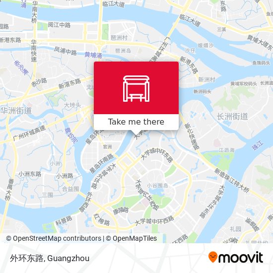 外环东路 map
