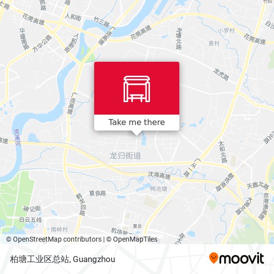 柏塘工业区总站 map