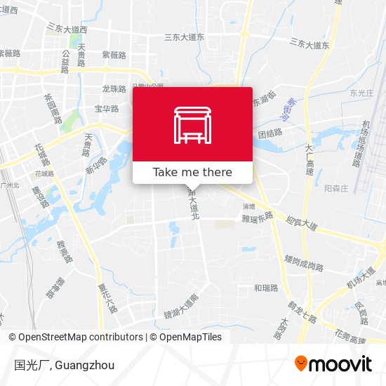 国光厂 map