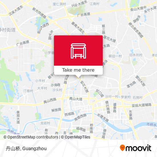 丹山桥 map