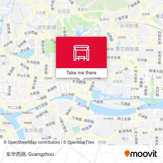 东华西路 map