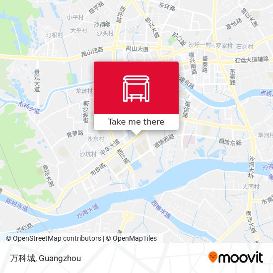 万科城 map