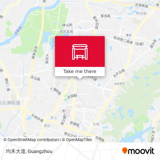 均禾大道 map