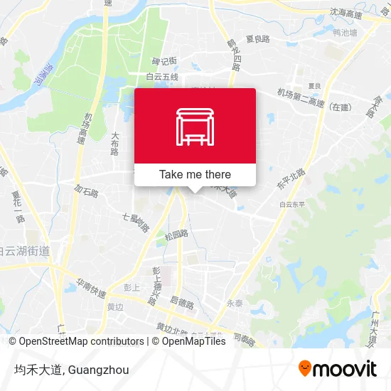 均禾大道 map