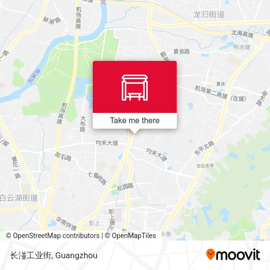 长湴工业街 map