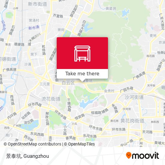 景泰坑 map