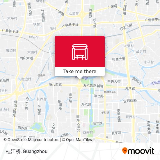 桂江桥 map