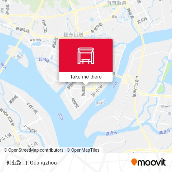 创业路口 map