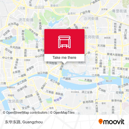东华东路 map