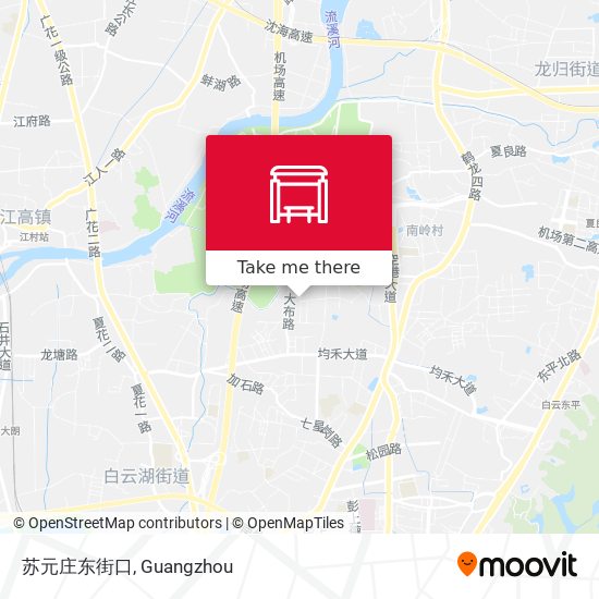 苏元庄东街口 map