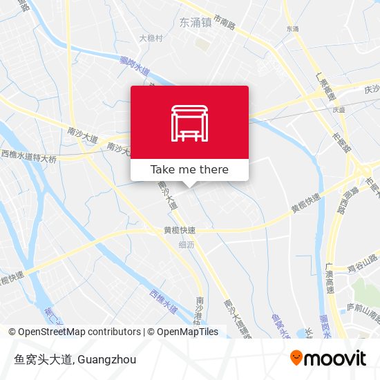鱼窝头大道 map