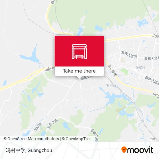 冯村中学 map